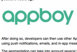 AppBoy can help you identify users of your apps